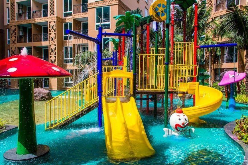 Atlantis Condo Resort Jomtien Bagian luar foto